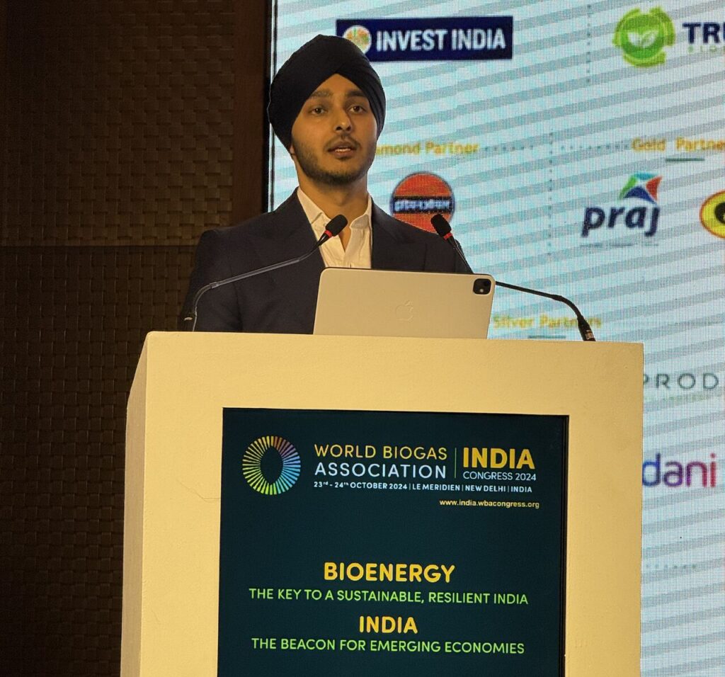 🌍 At the World Biogas Association India Congress 2024